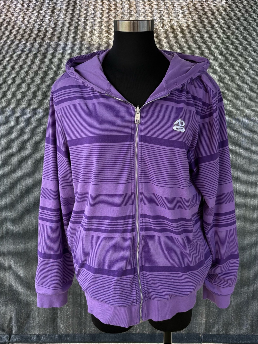 Vintage Nike “The Athletic Dept” Reversible Full Zip Hoodie Size Large